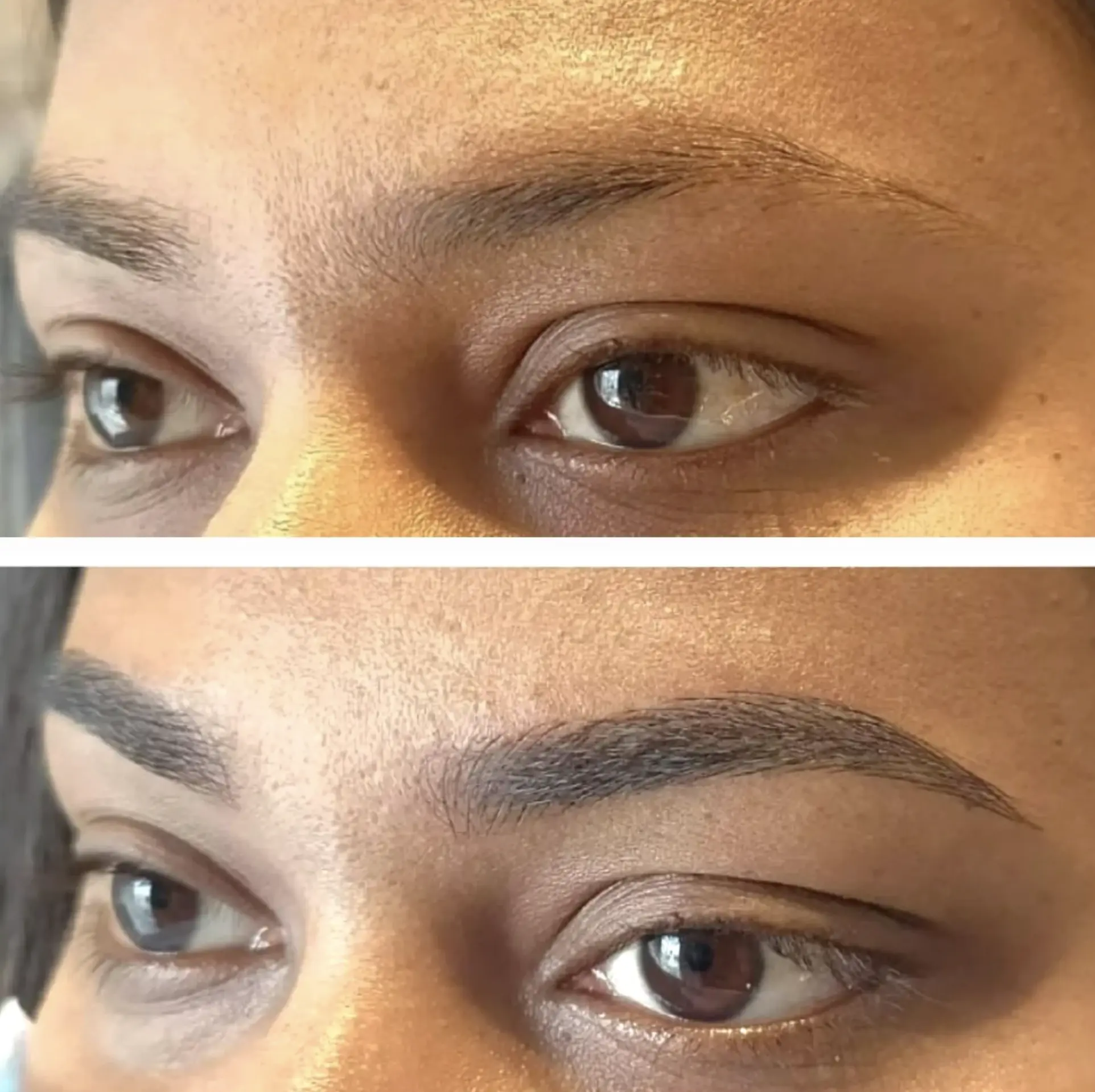 Ombre brows